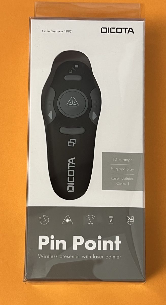 Mouse: Dicota Pinpoint Laser & Präsentiergerät – Nuovo e nell'imballaggio originale da Bern venduto da hispano74