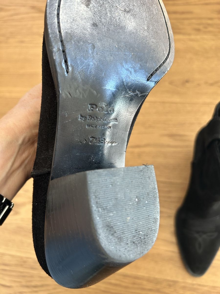 Ralph Lauren Damenschuhe: Bottines Polo Ralph Lauren daim  38 – Gebraucht aus Lully VD von Garance040 2