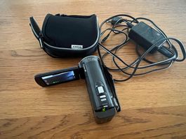 Sony Camcorder HDR-CX115E mit Zubehör gebraucht