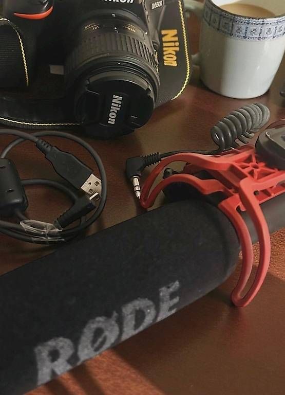 Microfoni: microphone rode vidéo mic pour Nikon caméra reflex – Usato da Colombier VD venduto da Xzbit 1