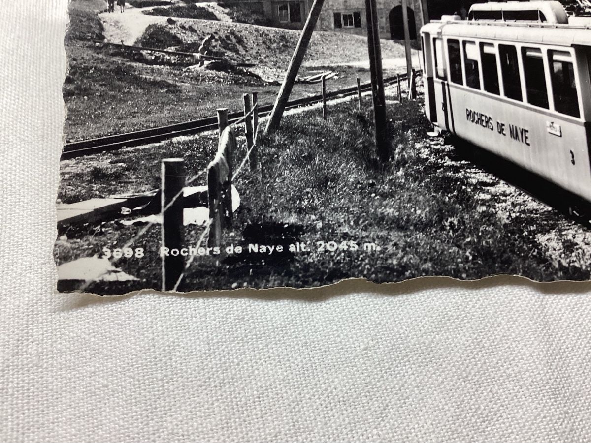 Cartoline postali: Rochers de Naye train – Usato da Luc (Ayent) venduto da Rebouille 1