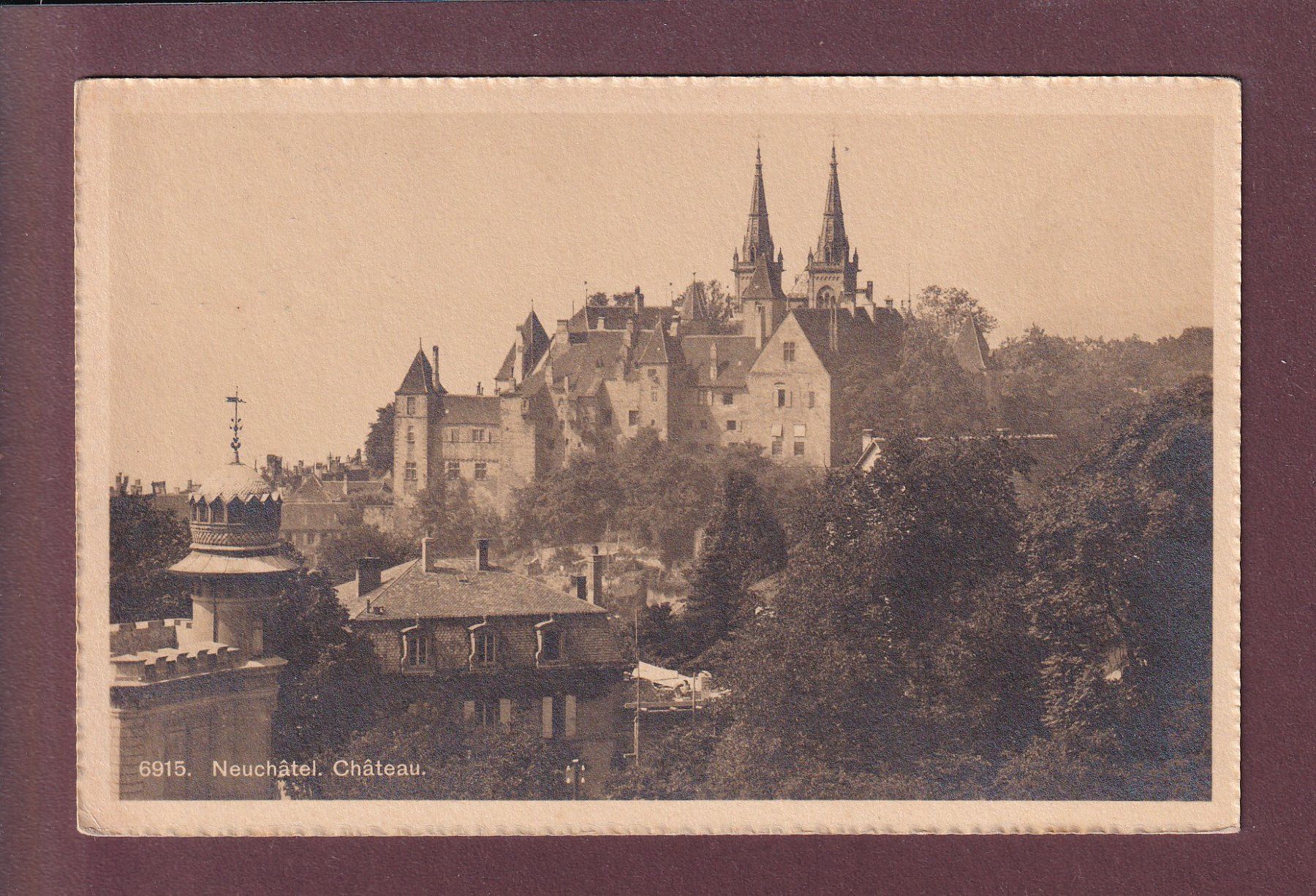 Cartes postales: NEUCHÂTEL - Château - 1910 – D'occasion à Pully par nicecards
