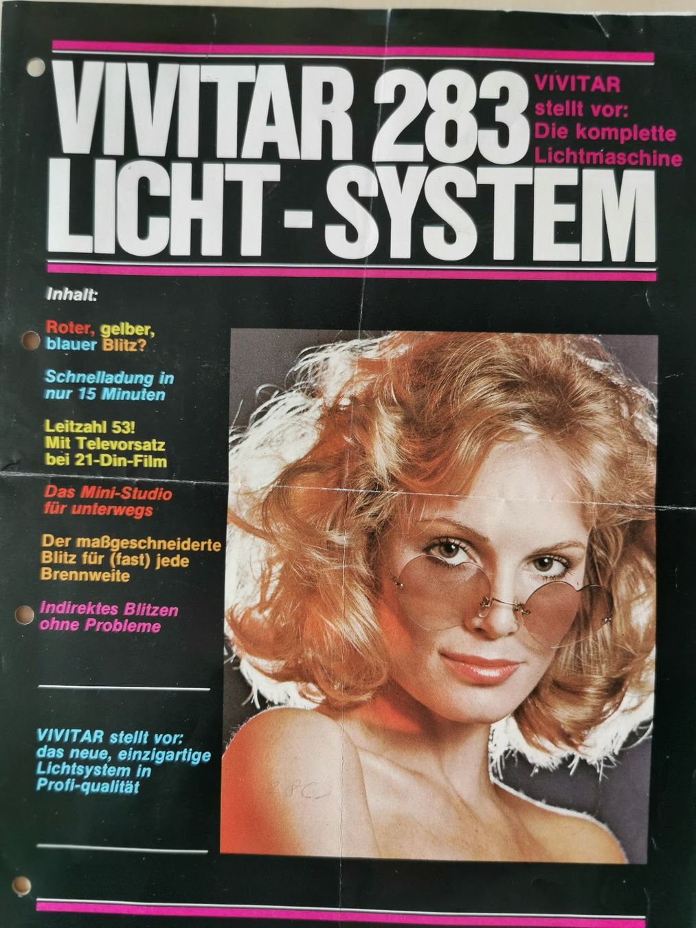 Vivitar Flash: Elektronenblitzgerät mit Linsen und Filter – Usato da Kreuzlingen venduto da Mietze_34 6