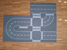 10 Legoplatten Strasse