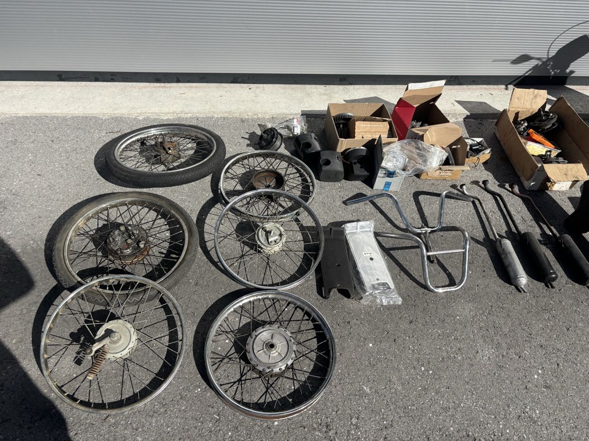 Piaggio Parti ricambio per ciclomotori: Piaggio Ciao Teile Lager  – Usato da Grabs venduto da VW_Rheintal 1