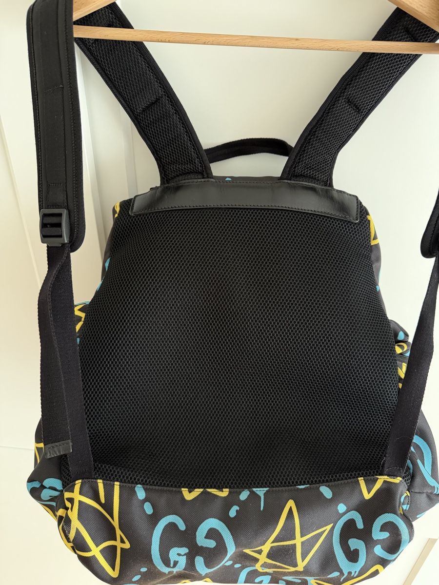 Gucci Zaini: Gucci Ghost Techno Canvas Backpack - Multicolor – Nuovo (secondo la descrizione) da Zürich venduto da yoa_qt6g 1