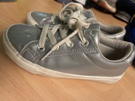Silberne nelli blu Halbschuhe Gr.30