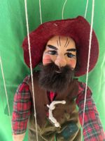 Marionette "Räuber Hozenplotz" 43cm, handgefertigt, Pappmach