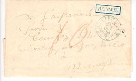 Kleinbrief - Vorphila - diverse Stempel 1854