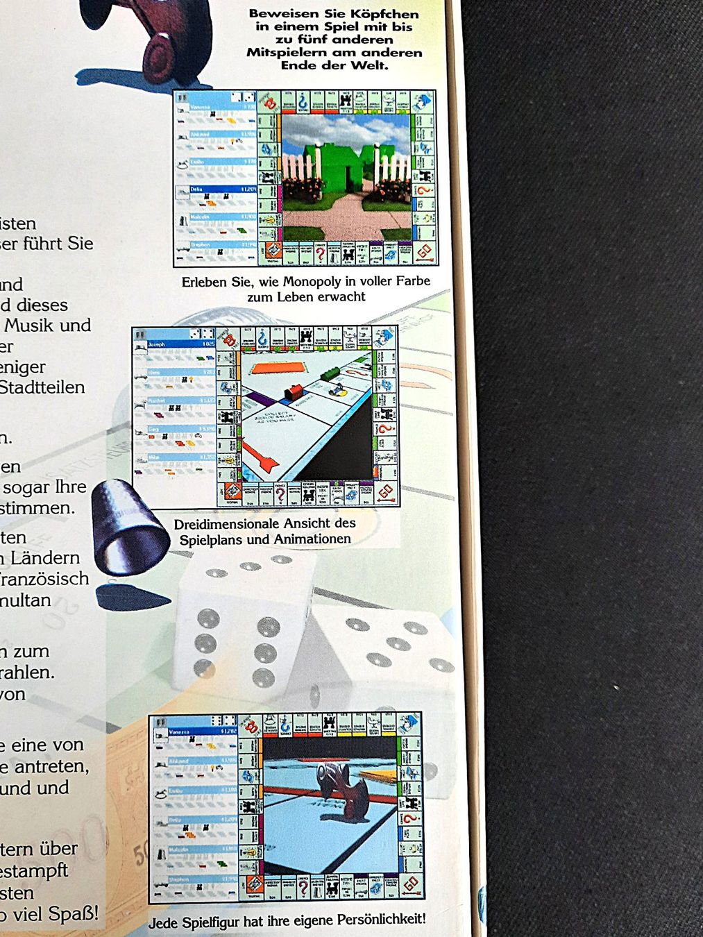 Giochi: MONOPOLY CD-ROM 1997 für PC – Usato da Beinwil am See venduto da Restwert_Beinwil 3