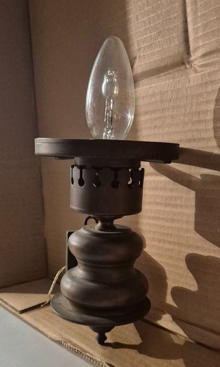 Lampes: Rustikale Wandlampe, Vintage-Stil – D'occasion à Liebefeld par DekoBrokland 1