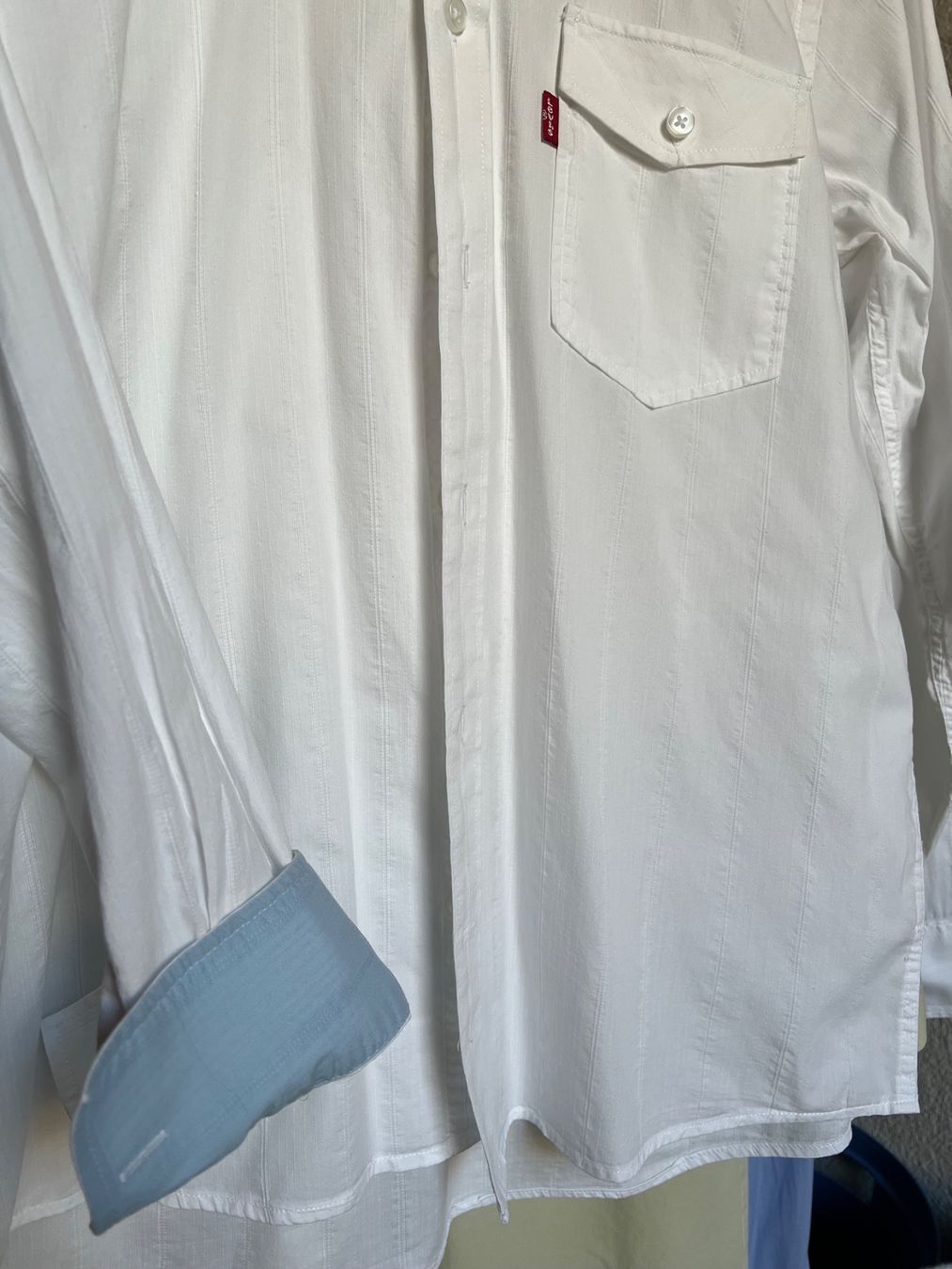 Levi's Camicie: Hemd levi's Red Tab Collection, weiss Größe M - Top – Usato da Mönchaltorf venduto da lubusc 3