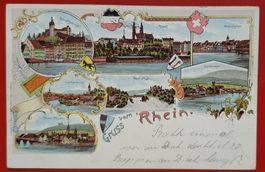 Gruss vom Rhein 1902