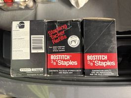 BOSTITCH Staples 3/8 Zoll 5 Schachteln neu