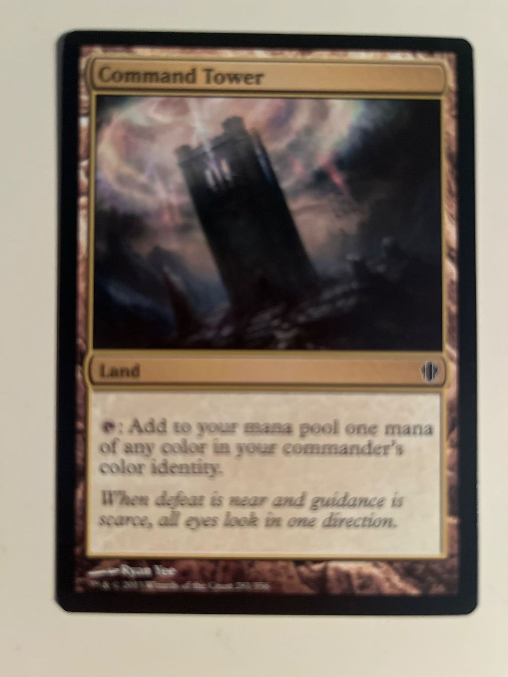 Magic The Gathering Carte collezionabili: 1 x Command Tower - Magic: The Gathering - MtG – Usato da Kriens venduto da Shadi1980