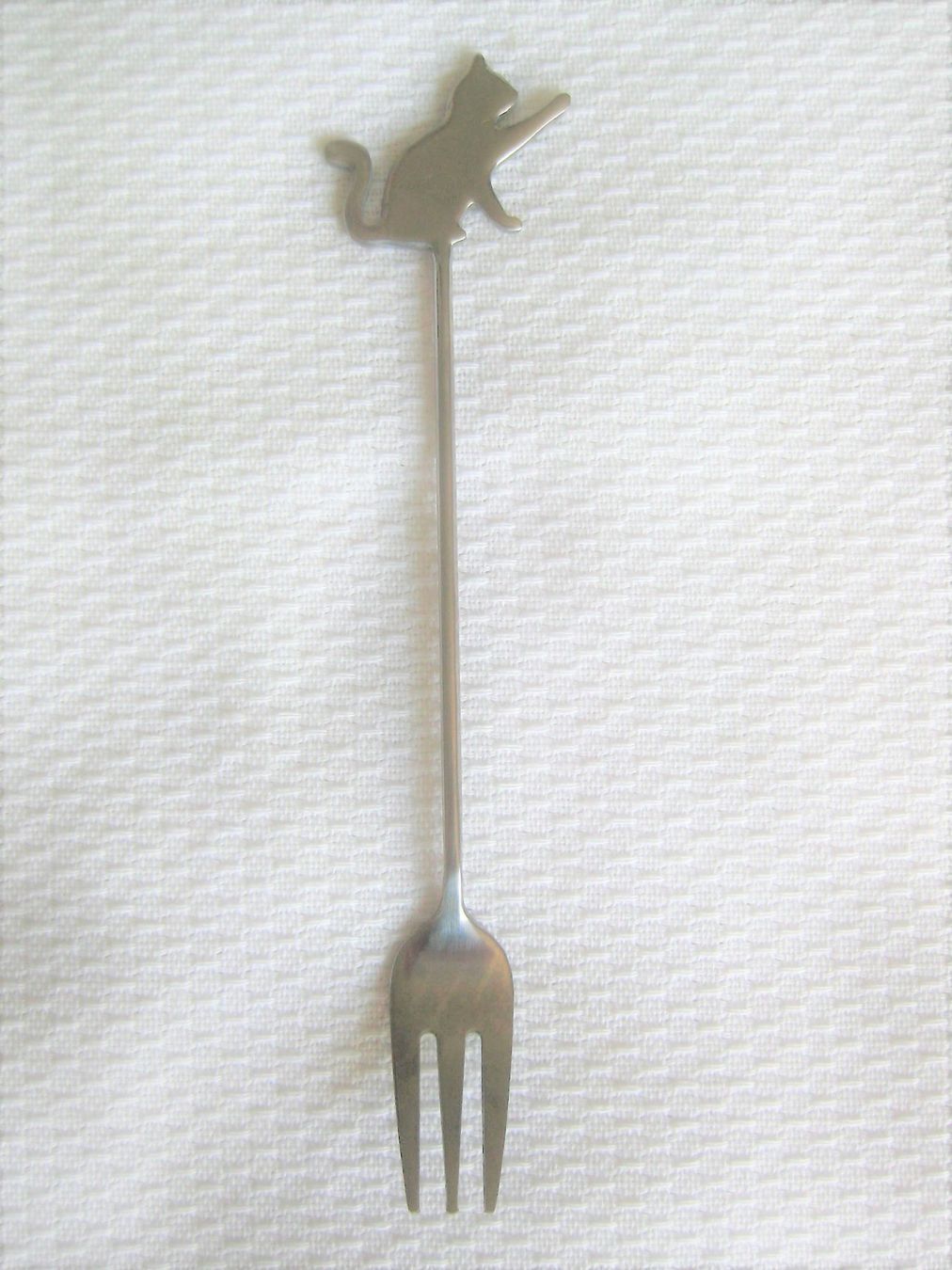 Forchette: Gabel mit Katze, Apérogabel – Nuovo e nell'imballaggio originale da Kriens venduto da Kraeutergarten