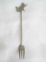 Gabel mit Katze, Apérogabel