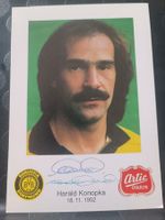 Harald Konopka - BVB - Handsignierte alte Karte