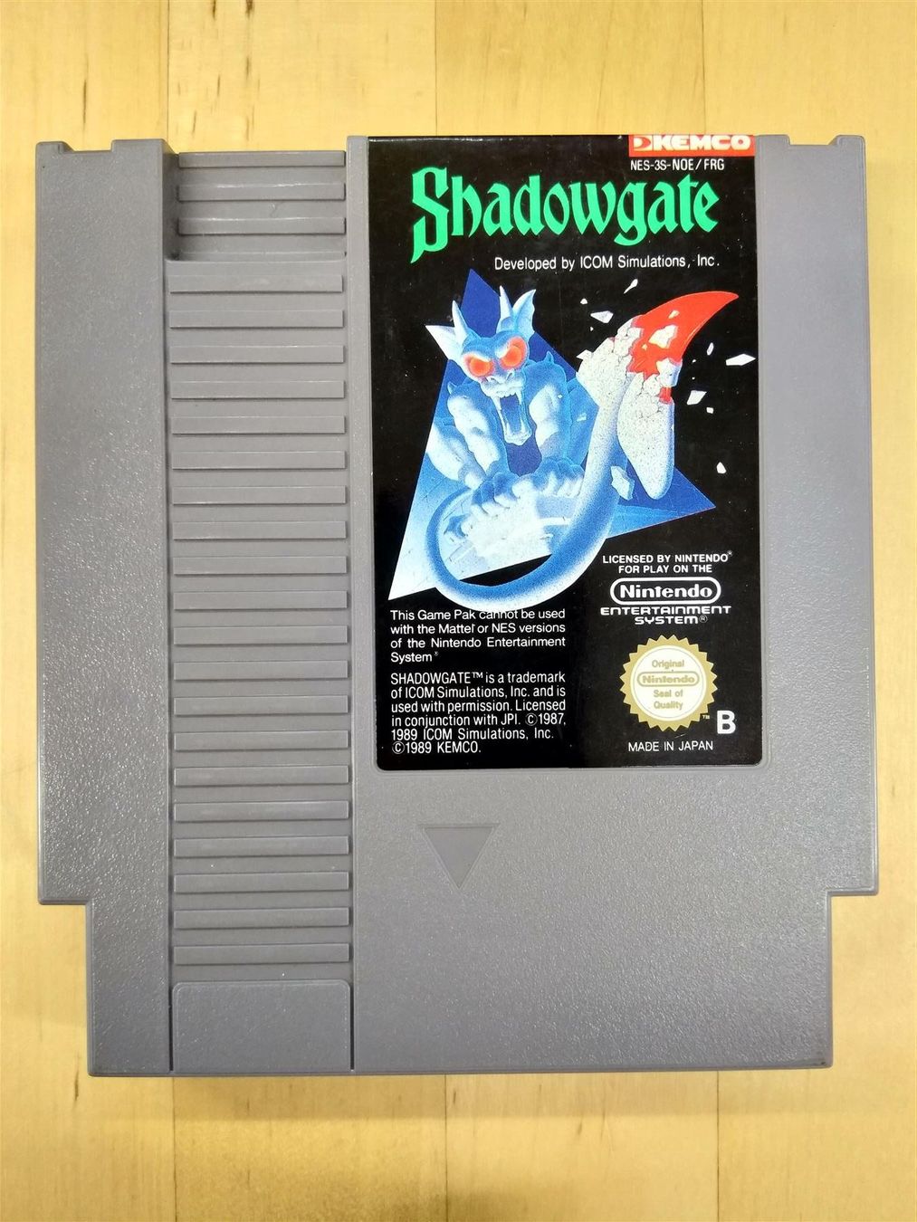 Nintendo Giochi: Shadowgate - Nintendo NES – Usato da Frauenfeld venduto da pakuw1