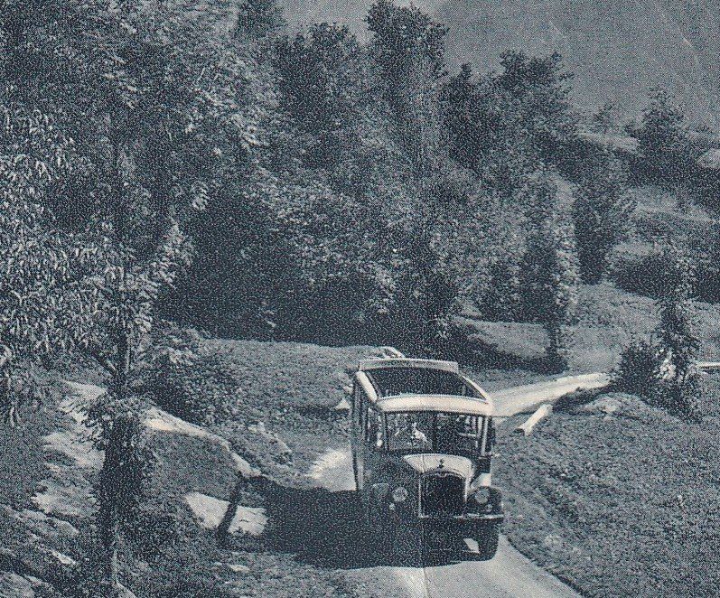 Ansichtskarten: Blatten ob Naters   VS  -   Postauto Brig - Blatten – Gebraucht aus Brig von Valcards54 1