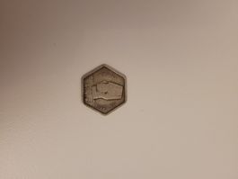 Ägypten 1944 2 Piastres Silber König Faruk