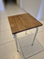 Taburetli Hocker 60er 70er Vintage  restauriert Nussbaumholz