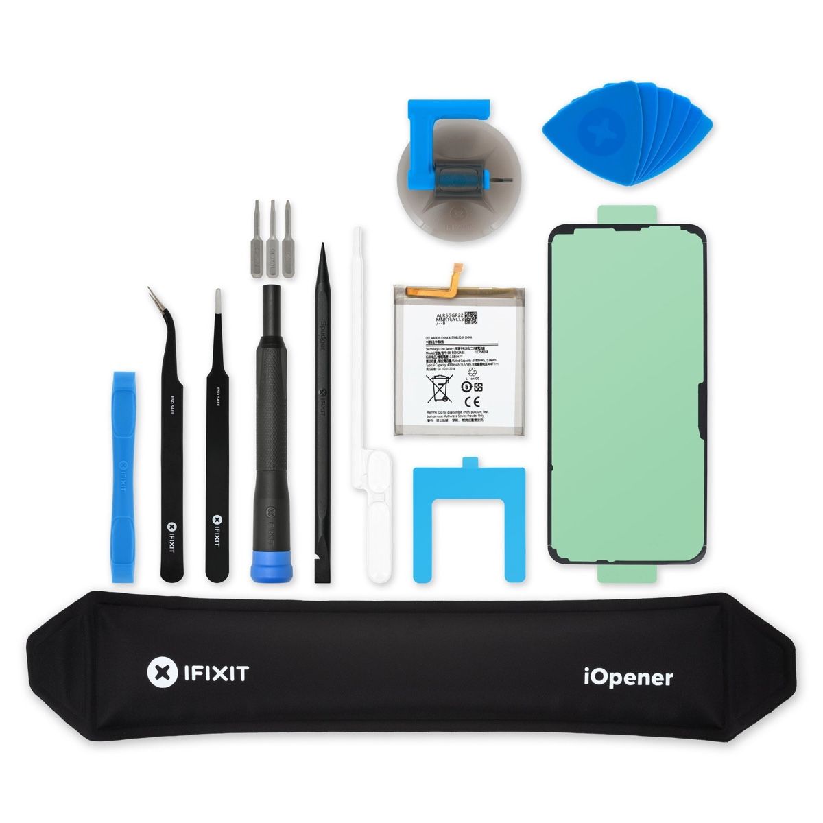 Samsung Batterie: Kit batterie Samsung S24 ifixit – Nuovo e nell'imballaggio originale da Sion venduto da Blackwidow86