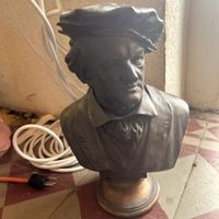 Antike Bronze Büste, Mann 
