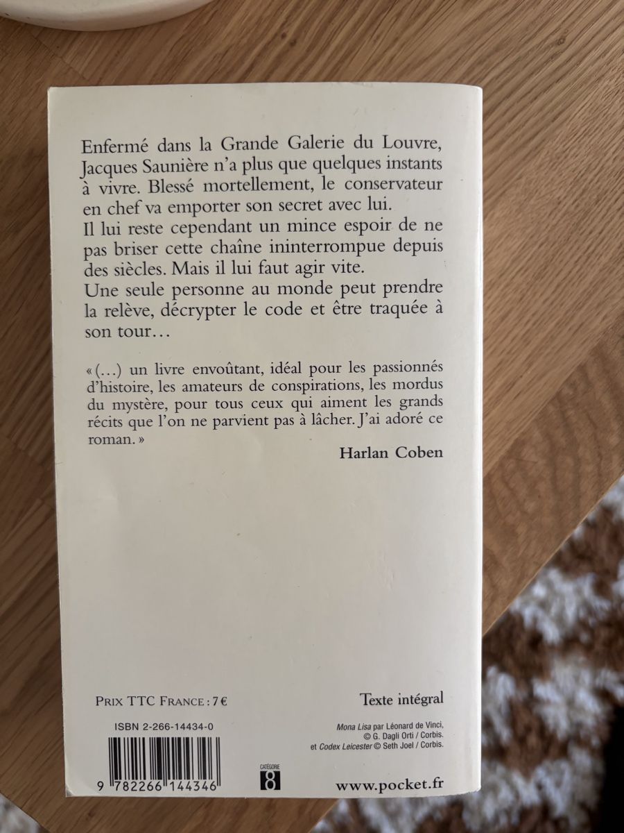 Libri: Da Vinci Code, Dan Brown, poche – Usato da Martigny venduto da O96 1