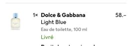Dolce & Gabbana Light Blue Eau de toilette 100ml