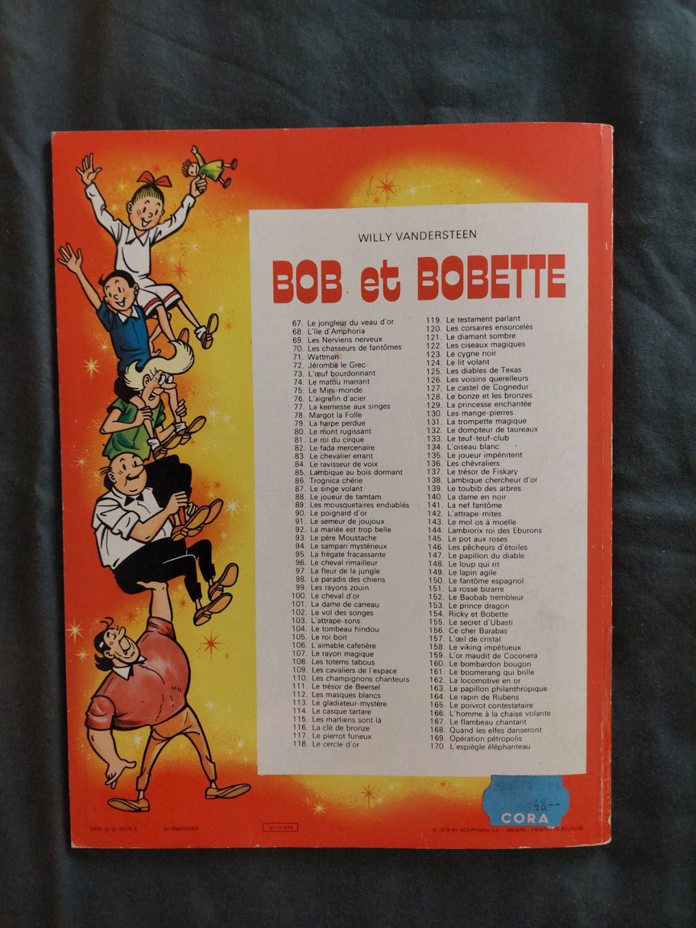 Fumetti: Bob et Bobette T. 90 Ed. 1978 BE – Usato da Genève venduto da Blu_BD 1
