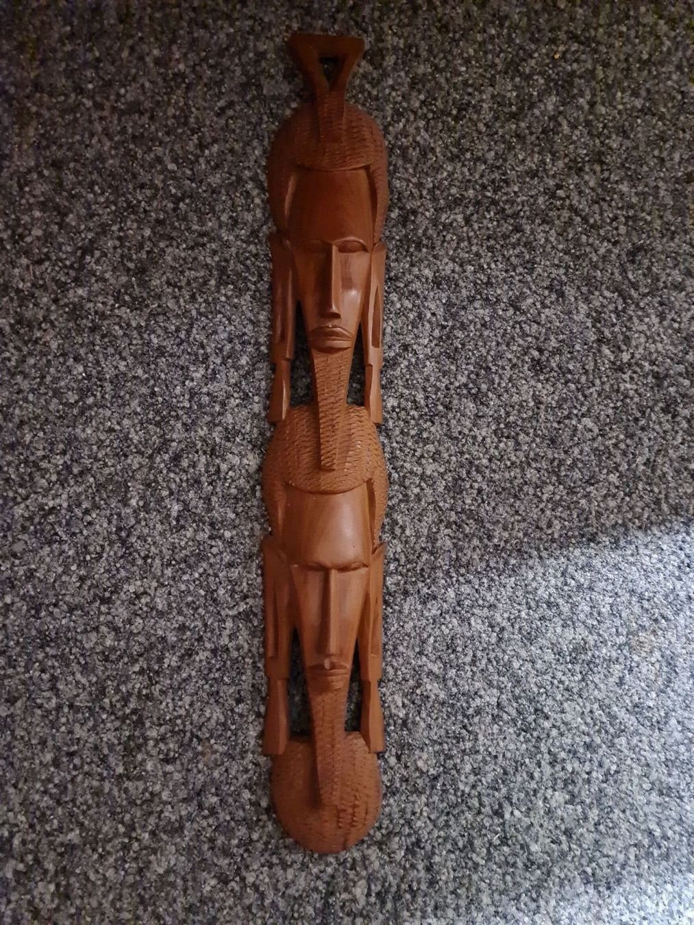 Tutte le decorazioni: Holz Figur mit Masken Gesichtern – Usato da Erstfeld venduto da Mario_boe0