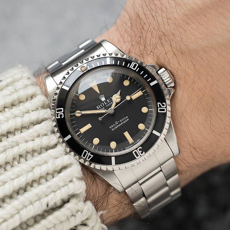 Orologi: Rolex Submariner 5513 "serif dial", circa 1972 – Usato da Lausanne venduto da inf_dft9 2