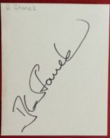 Bruno Stanek Autogramm signiert Karte 11x13cm