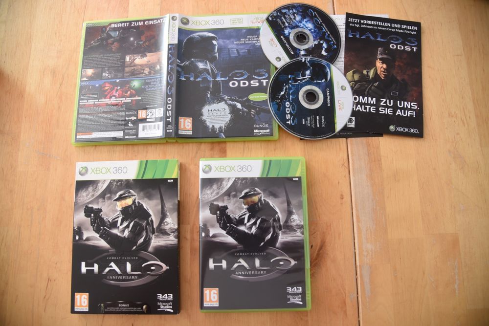 HALO Anniversary + HALO 3 ODST (CIB) | Kaufen auf Ricardo