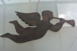 Engel aus Metall zum aufhängen