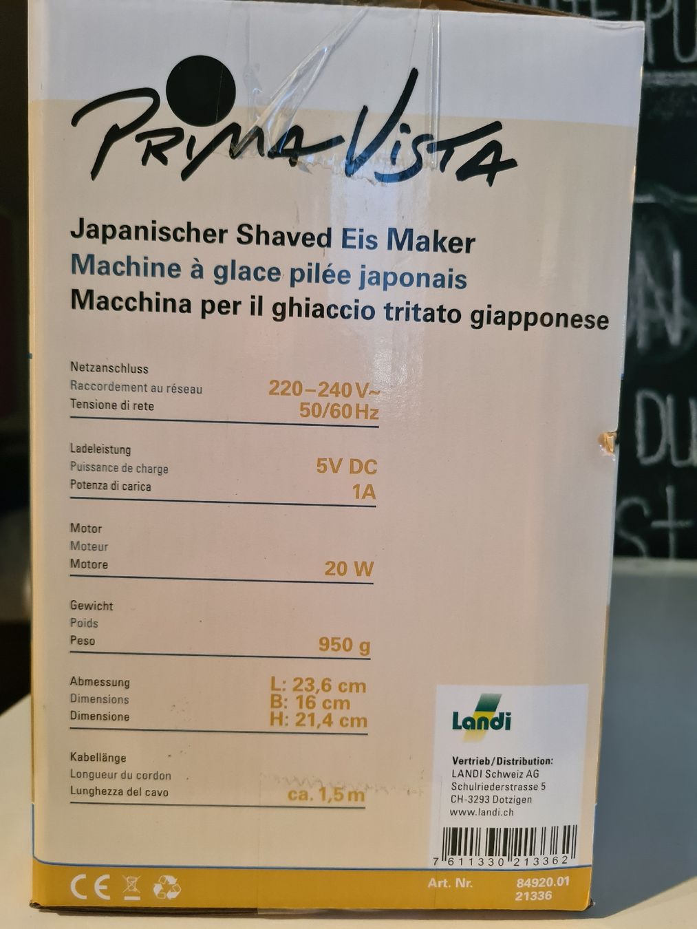 Küchengeräte: Japanischer Shaved Eis Maker Neu und OVP – Neu und originalverpackt aus Dussnang von kevin0812 1