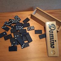 Versand möglich! Vintage Domino Spiel