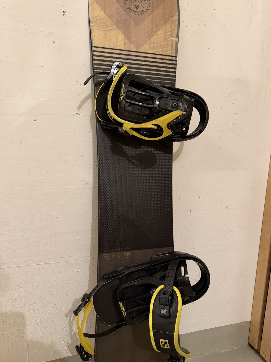 Board: Snowboard Firefly with bindings Salomon – Usato da Luzern venduto da fra_rd2x 7