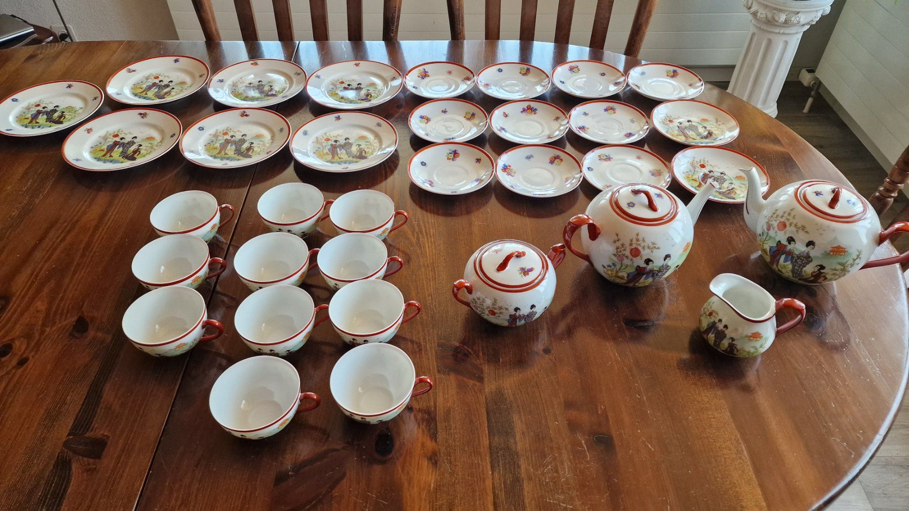 Services de table: Japangeschirr  -  34teilig – D'occasion à Röthenbach i. E. par Heureka5