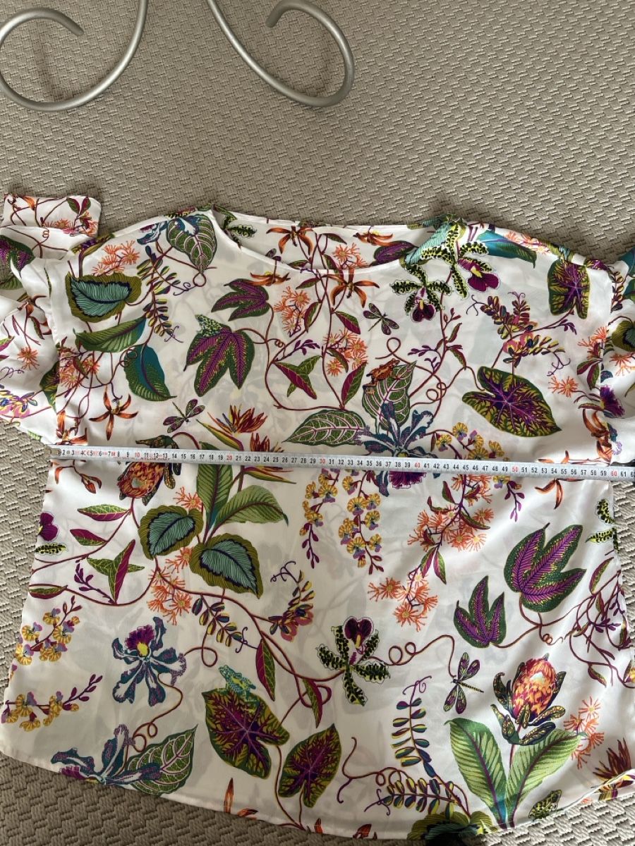 H&M Camicette: Bluse mit floralem Muster, H&M, 42/44 – Usato da Solothurn venduto da Bobesch08 7