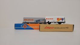 Spur H0, Migros Roco 4340 B u. Liliput 224 34