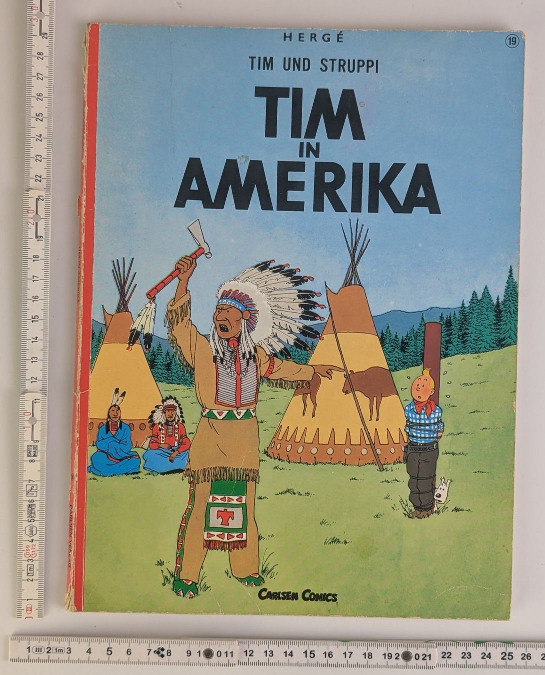Fumetti: Tim und Struppi -  Tim in Amerika , bd. 19 – Usato da Zürich venduto da 1.Simon