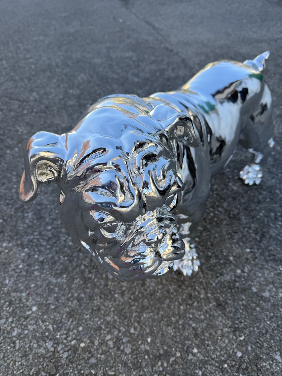 Sculture & Statue: FIGURE  DECO BULLDOG – Usato da Apples venduto da Gasscret 3