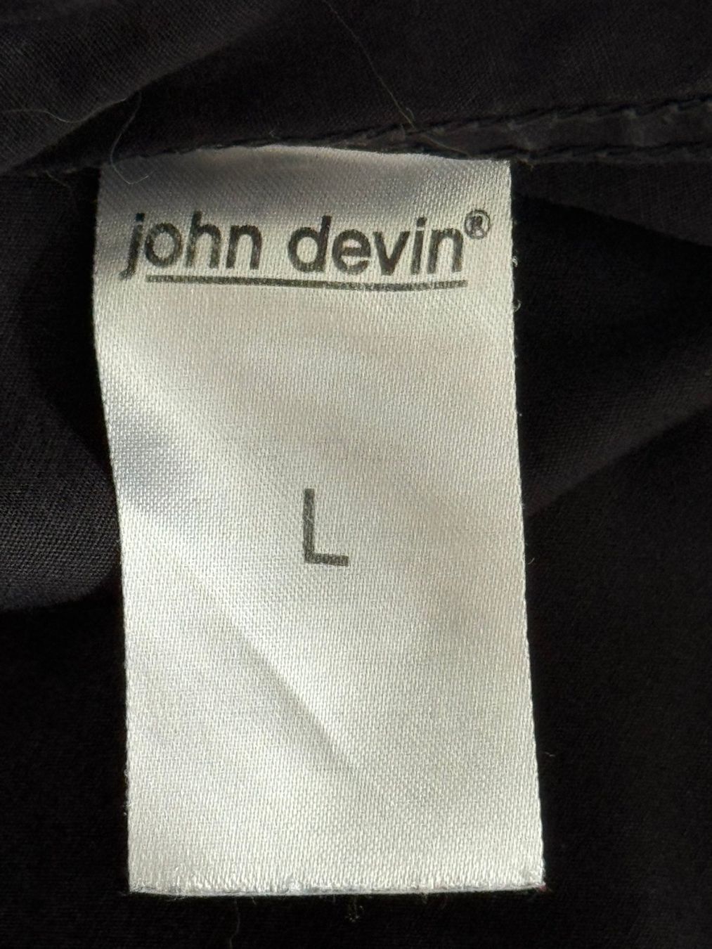 Camicie: Schönes John Devin schwarzes Hemd, Grösse L, Top ! – Usato da Uhwiesen venduto da mic_kd6g 4