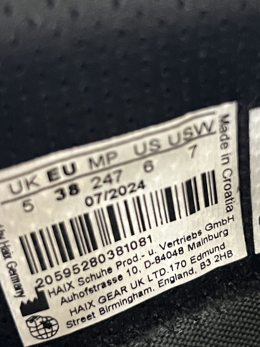 Haix Chaussures hommes: Fireflash 2.0 Gr. 38 Haix – D'occasion à Sirnach par Mouse1973 3