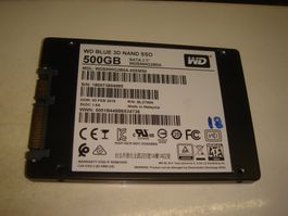 1 stück 500gb ssd. WD. Getestet. Siehe Details