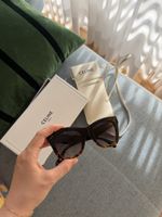 Sonnenbrille Celine Damen braun schwarz guter Zustand
