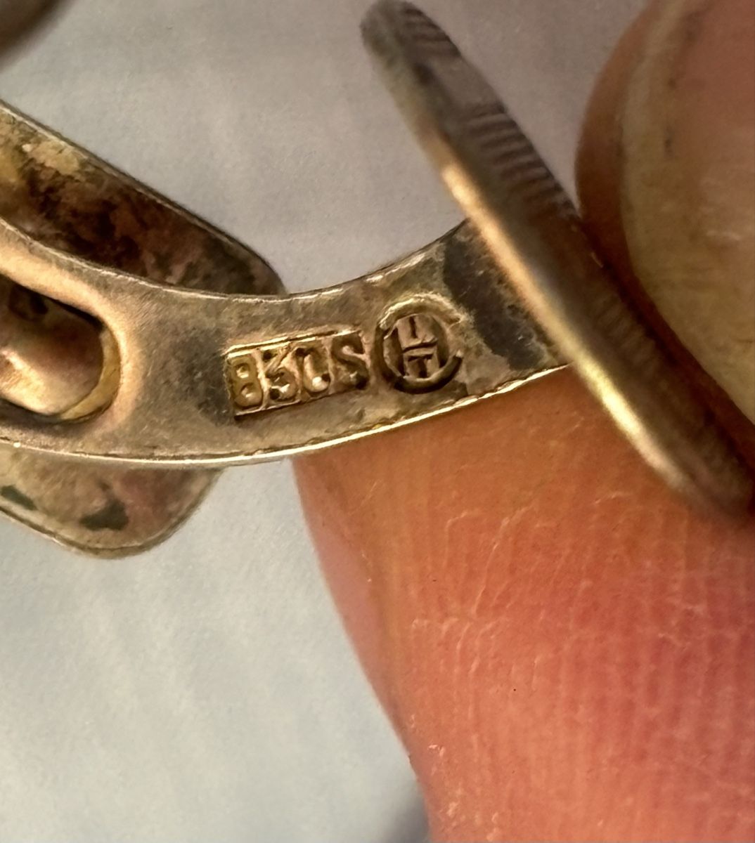 Manschettenknöpfe: Gemelli vintage norvegesi in argento – Gebraucht aus Wallisellen von nick_1976blu 3