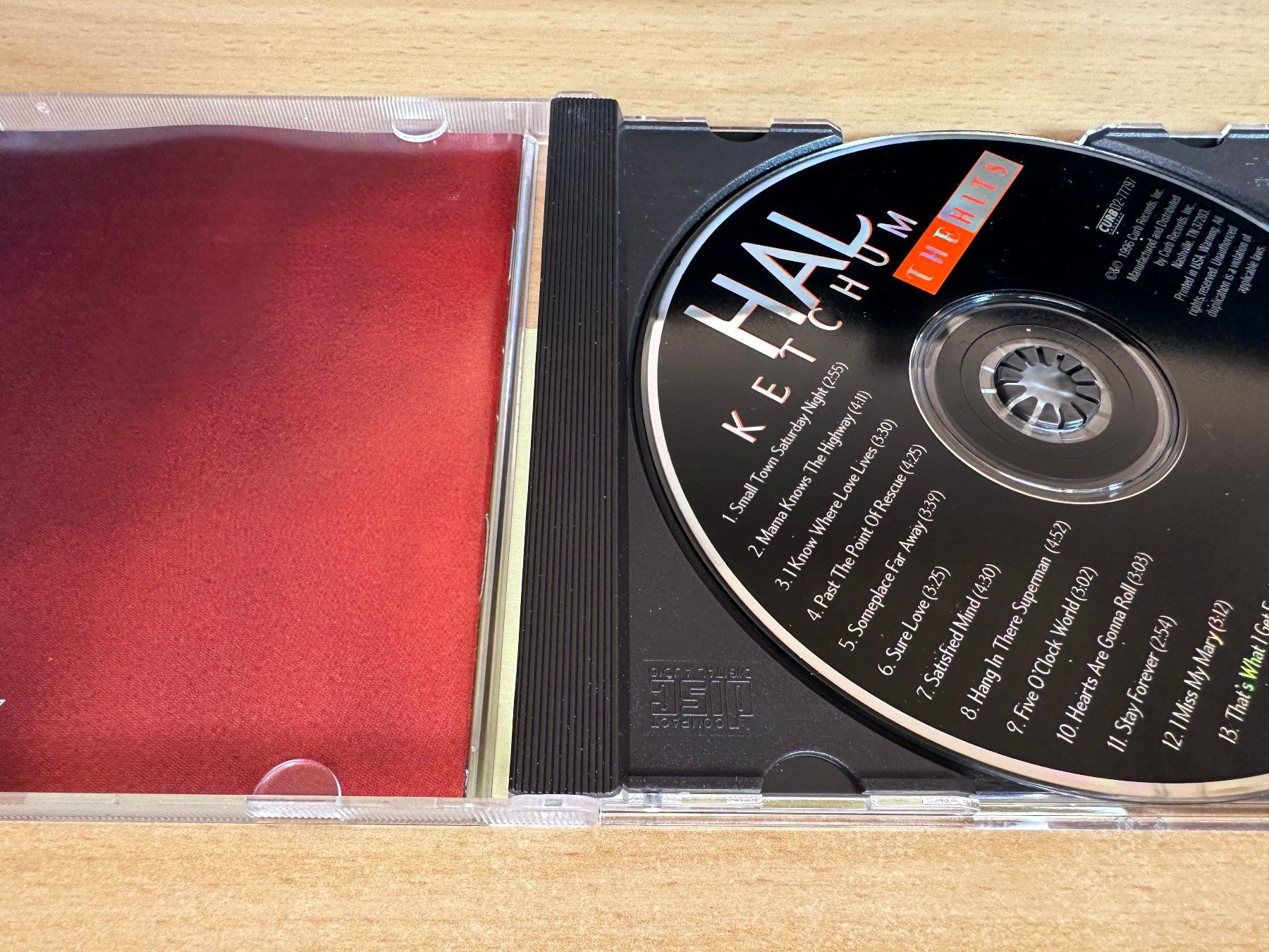 CD: Hal Ketchum – The Hits – Usato da Rikon im Tösstal venduto da Alpenmutz 2